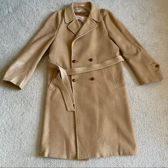 Vintage Other - Vintage 80s Camel Overcoat - 40L